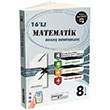 8.Sınıf Pisagor Matematik 16 lı Branş Denemeleri Zeka Küpü Yayınları