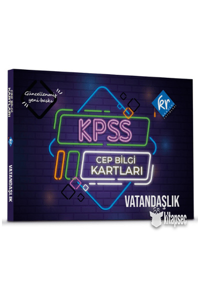KPSS Vatandaşlık Cep Bilgi Kartları KR Akademi