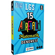 8. Sınıf LGS Matematik 15 Branş Denemesi Adrenalin Yayınları