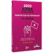 2022 KPSS Eğitim Bilimleri Öğretim İlke ve Yöntemleri 22 Deneme İsem Yayıncılık