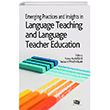 Emerging Practices And Insights n Language Teaching And Language Teacher Education An Yaynclk