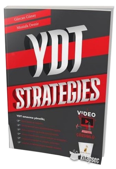 YDT Strategies Soru Bankası Video Çözümlü Pelikan Yayınları