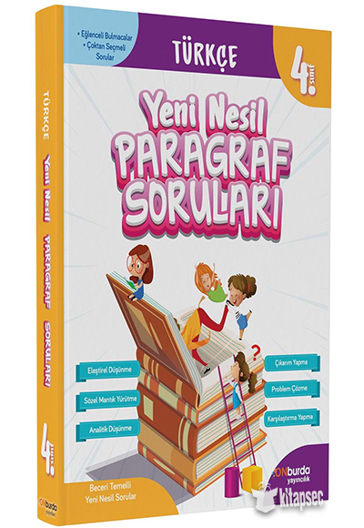 4.Sınıf Türkçe Yeni Nesil Paragraf Soruları ONburda Yayıncılık