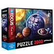 2000 Parça Planets Gezegenler Blue Focus Games