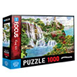 1000 Parça Forest And Waterfall Orman Ve Şelale Blue Focus Games