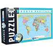 200 Parça Dünya Haritası Puzzle Blue Focus Games