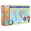 100 Parça Dünya Haritası Puzzle Blue Focus Games