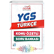 YGS Türkçe Konu Özetli Soru Bankası Ritmik Yayınları