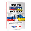 2022 KPSS Genel Kültür ve Güncel Olaylar Kitapçığı Yediiklim Yayınları