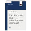 International Research In Social Human And Administrative Sciences II clal nvar Eitim Yaynevi