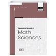 International Research In Math Sciences Tayfun Tutak Eğitim Yayınevi