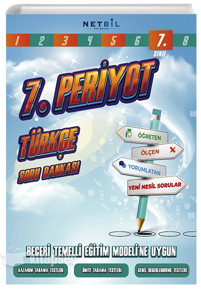 7. Sınıf Periyot Türkçe Soru Bankası Netbil Yayıncılık