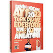 2023 YKS AYT Türk Dili ve Edebiyatı Video Destekli Konu Anlatımı Benim Hocam Yayınları
