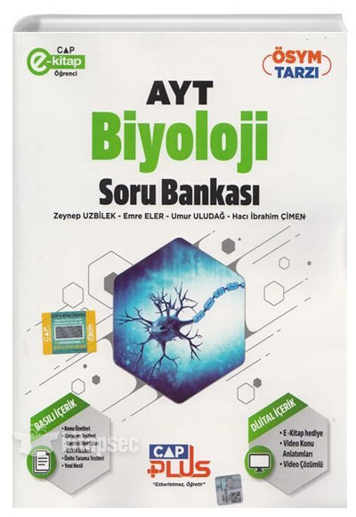 AYT Biyoloji Plus Serisi Soru Bankası Çap Yayınları