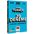 2023 KPSS Türkçe Tamamı Çözümlü 20 Deneme Yargı Yayınları 