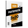 2024 LGS 1.Dönem Konuları Matematik 3 Deneme Marka Yayınları/ HASARLI