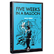 Five Weeks in a Balloon Jules Verne Ren Kitap