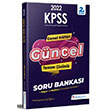KPSS Güncel Genel Kültür Tamamı Çözümlü Soru Bankası Memur Sınav