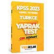 2023 KPSS Genel Yetenek Trke ek Kopart Yaprak Test Yediiklim Yaynlar