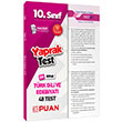 10. Snf Trk Dili ve Edebiyat Yaprak Test Puan Yaynlar