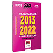 2023 KPSS Vatandalk 2013-2022 Tamam zml km Sorular Yarg Yaynlar