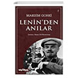 Leninden Anılar Maksim Gorki Telgrafhane Yayınları