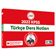 2023 KPSS Türkçe Ders Notları Hangi KPSS