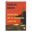 Memoirs of a Criminal Lawyer Faruk Erem Lykeion Yaynlar