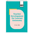 Teacher Development for Learner Autonomy Esen Gen Eitim Yaynevi