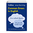 Collins Easy Learning Common Errors in English Nans Publishing