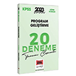 2023 KPSS Eğitim Bilimleri Program Geliştirme Tamamı Çözümlü 20 Deneme Yargı Yayınları