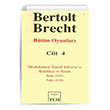 Berthold Brecht Btn Oyunlar 4 Mitos Boyut Yaynlar