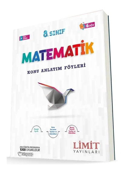 8. Sınıf Matematik Konu Anlatım 6 Föy Limit Yayınları
