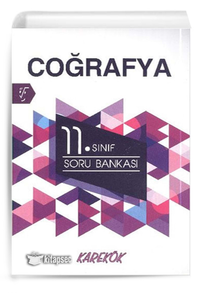 11. Sınıf Coğrafya Soru Bankası Karekök Yayınları