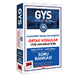 GYS Karadeniz Teknik Üniversitesi Konu Özetli Açıklamalı Soru Bankası Yargı Yayınları