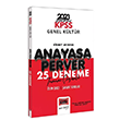 2023 KPSS Genel Kültür AnayasaPerver Tamamı Çözümlü 25 Deneme Yargı Yayınları