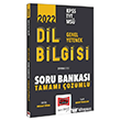KPSS TYT MSÜ Genel Yetenek Tamamı Çözümlü Divan-ı Dil Bilgisi Soru Bankası Yargı Yayınları