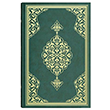 Orta Boy Kur`an-ı Kerim (2 Renkli, Yeşil, Mühürlü) Hayrat Neşriyat