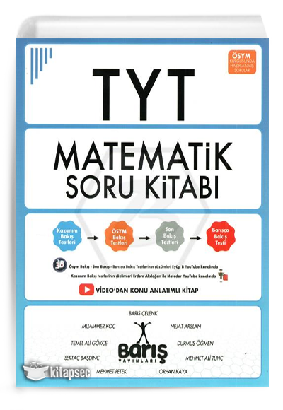TYT Matematik Soru Bankası Barış Yayınları