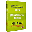 2023 GYS Tarım ve Orman Bakanlığı Orman Muhafaza Memuru Mülakat Kitabı  Data Yayınları