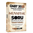 2023 ÖABT Türk Dili ve Edebiyatı Öğretmenliği MUVAFFAK Soru Bankası Çözümlü Yediiklim Yayınları