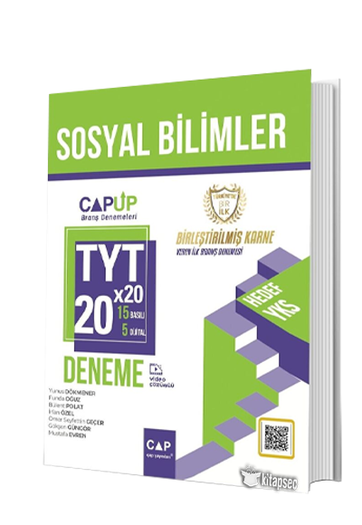TYT Sosyal Bilimler 15x5 Up Deneme Çap Yayınları