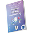 8. Sınıf Türkçe 1. Dönem Soru Bankası Zeka Küpü Yayınları