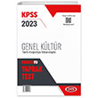 2023 KPSS Genel Kültür Yaprak Test Data Yayınları