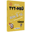 TYT MS Trke Son 5 Yl km Snav Sorular Veri Yaynlar