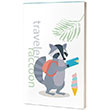 Gezgin Rakun Traveler Raccoon Süresiz Ajanda Eğiten Kitap