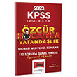 2023 KPSS Genel Kültür Özgür Hoca`yla Çıkması Muhtemel Sorular Tamamı Çözümlü 110 Soruda Genel Tekrar Yargı Yayınları