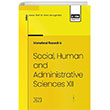 International Research in Social Human and Administrative Sciences XII Eitim Yaynevi