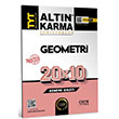2024 TYT Geometri Deneme Sınavı 20x10 Altın Karma