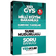 2023 GYS MEB Milli Eğitim Bakanlığı Şube Müdürlüğü Soru Bankası Yediiklim Yayınları